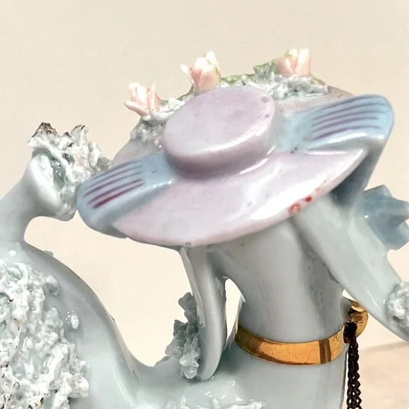 Rare MCM Spaghetti Poodle Figurines Attributed to Lefton 1950s Japan - Picture 9 of 12